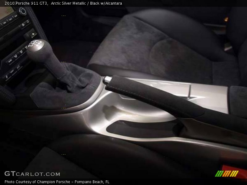 Arctic Silver Metallic / Black w/Alcantara 2010 Porsche 911 GT3