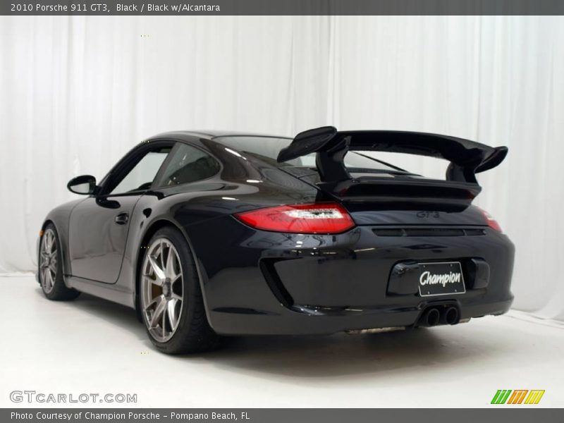 Black / Black w/Alcantara 2010 Porsche 911 GT3