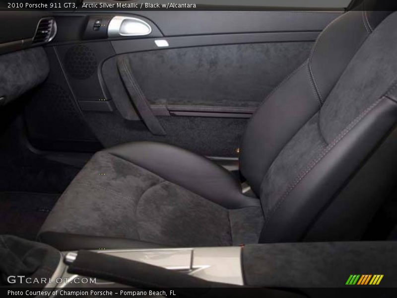 Arctic Silver Metallic / Black w/Alcantara 2010 Porsche 911 GT3