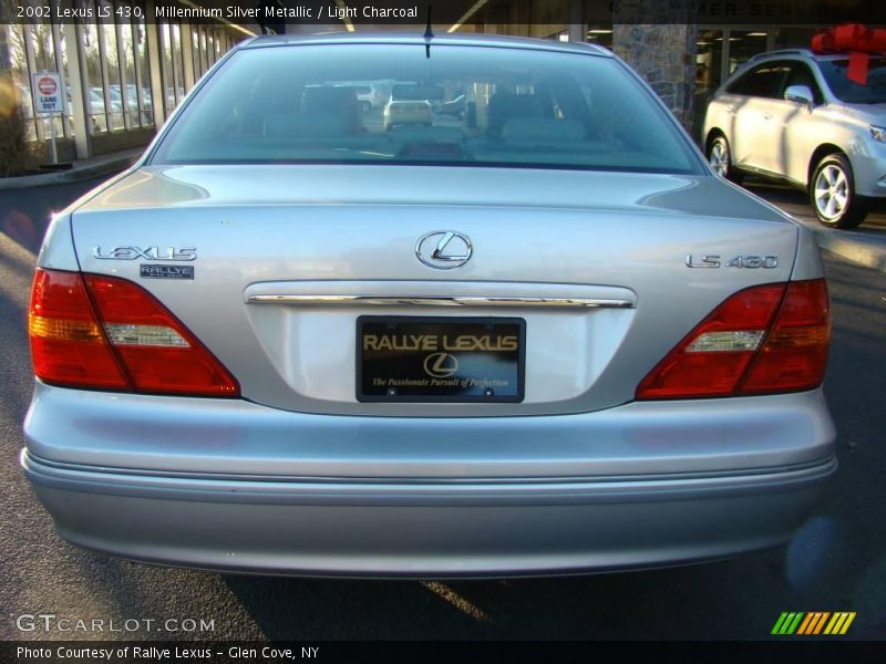 Millennium Silver Metallic / Light Charcoal 2002 Lexus LS 430