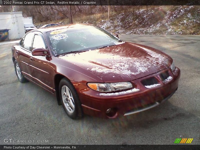 Redfire Metallic / Graphite 2002 Pontiac Grand Prix GT Sedan
