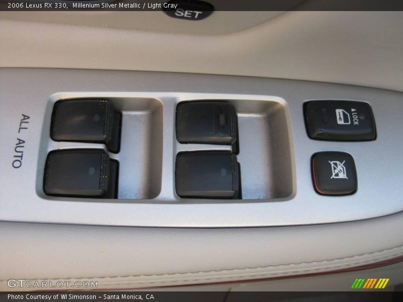 Millenium Silver Metallic / Light Gray 2006 Lexus RX 330