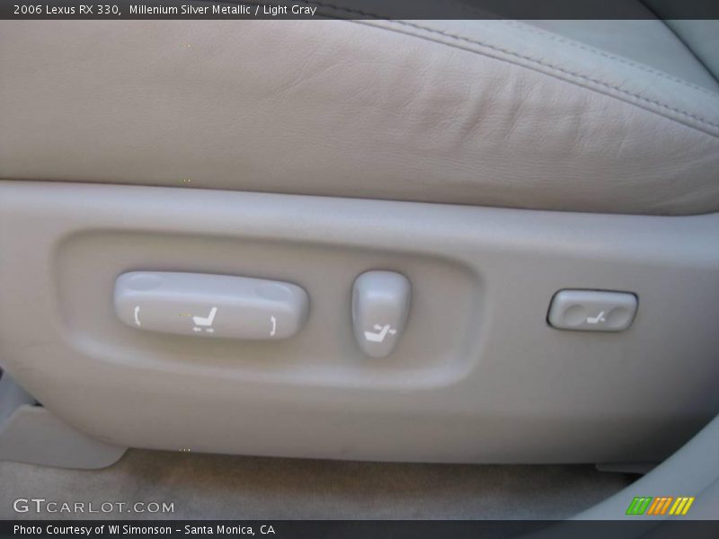 Millenium Silver Metallic / Light Gray 2006 Lexus RX 330