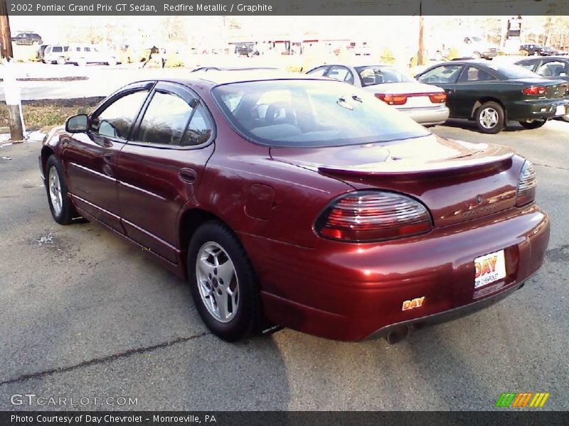 Redfire Metallic / Graphite 2002 Pontiac Grand Prix GT Sedan