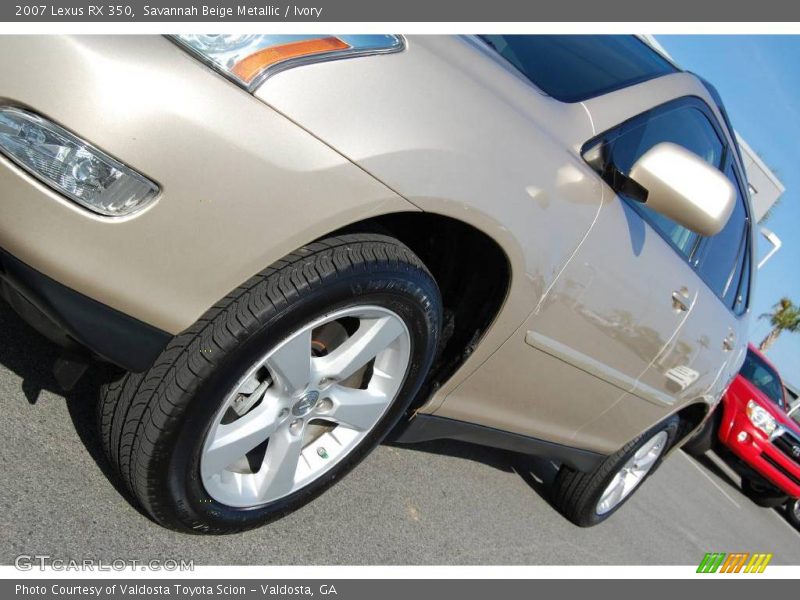 Savannah Beige Metallic / Ivory 2007 Lexus RX 350