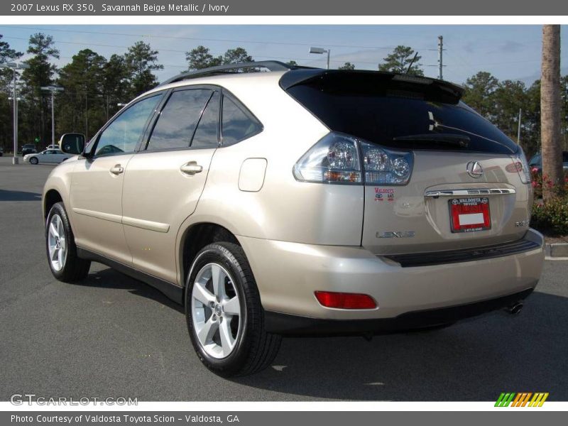 Savannah Beige Metallic / Ivory 2007 Lexus RX 350