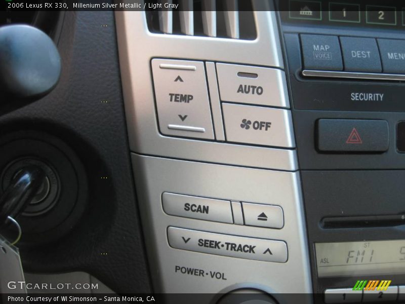 Millenium Silver Metallic / Light Gray 2006 Lexus RX 330