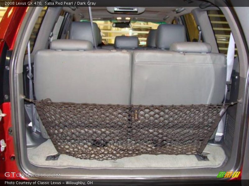 Salsa Red Pearl / Dark Gray 2008 Lexus GX 470