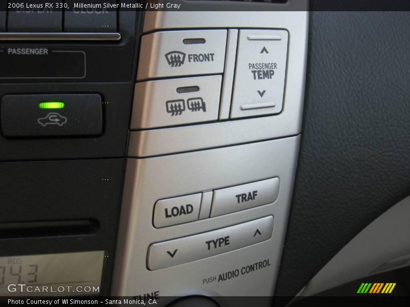Millenium Silver Metallic / Light Gray 2006 Lexus RX 330