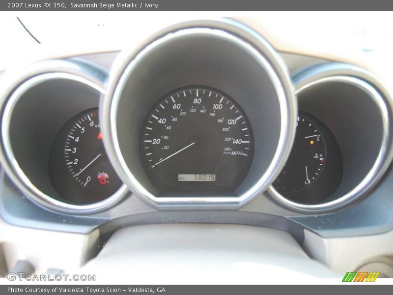 Savannah Beige Metallic / Ivory 2007 Lexus RX 350