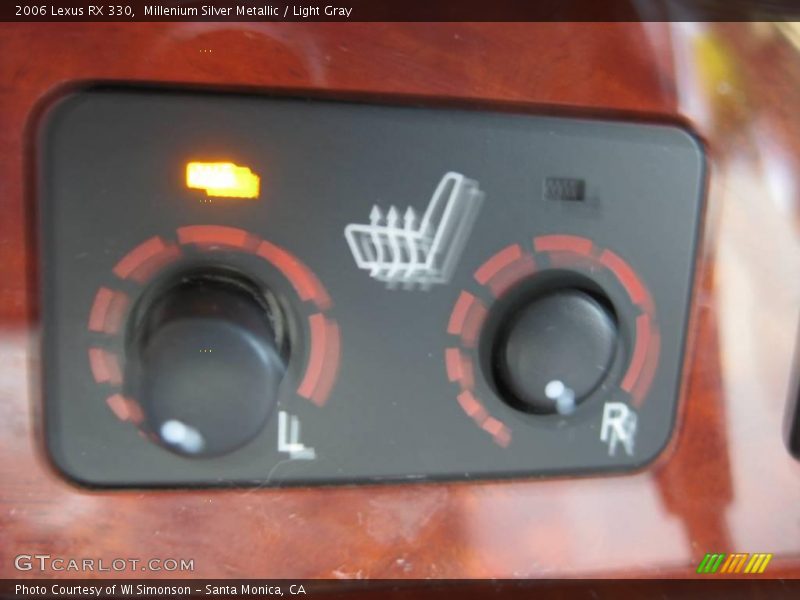 Millenium Silver Metallic / Light Gray 2006 Lexus RX 330
