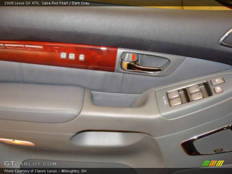 Salsa Red Pearl / Dark Gray 2008 Lexus GX 470