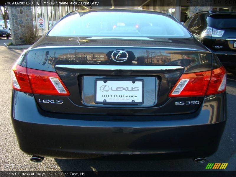 Smokey Granite Mica / Light Gray 2009 Lexus ES 350