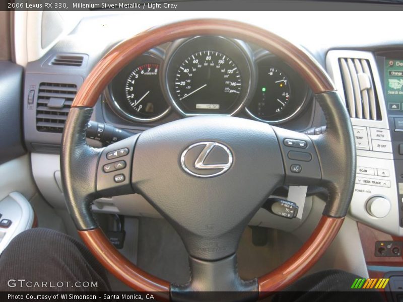 Millenium Silver Metallic / Light Gray 2006 Lexus RX 330