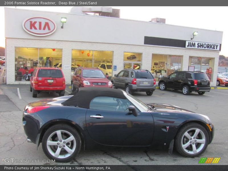 Deep Blue / Steel/Sand 2006 Pontiac Solstice Roadster