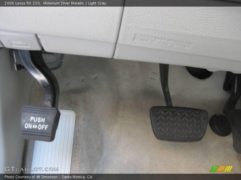 Millenium Silver Metallic / Light Gray 2006 Lexus RX 330