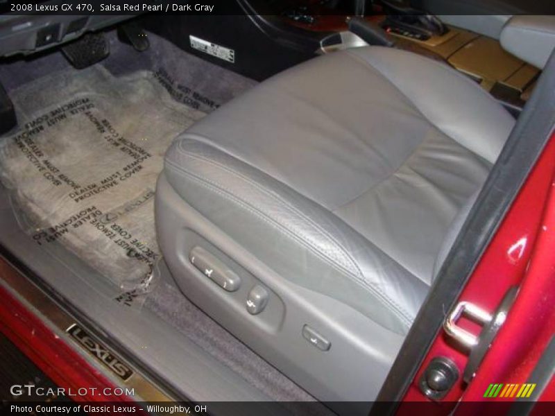 Salsa Red Pearl / Dark Gray 2008 Lexus GX 470