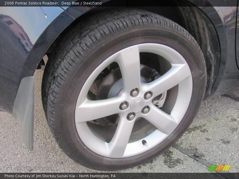 Deep Blue / Steel/Sand 2006 Pontiac Solstice Roadster