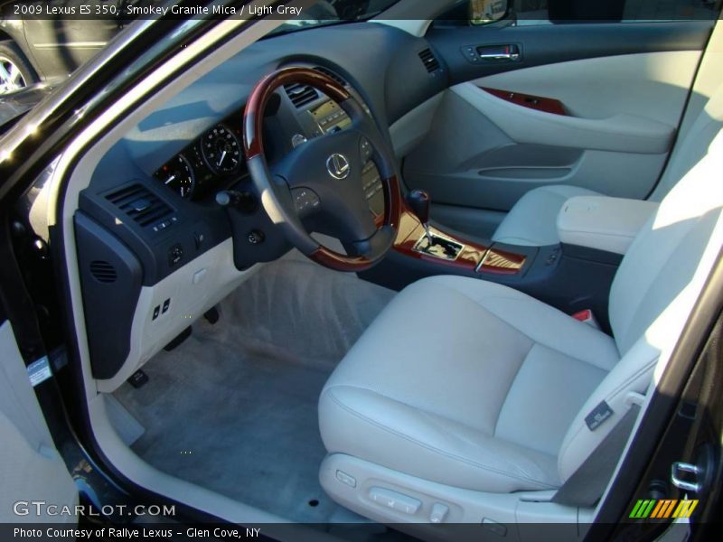 Smokey Granite Mica / Light Gray 2009 Lexus ES 350