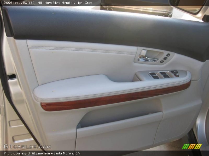 Millenium Silver Metallic / Light Gray 2006 Lexus RX 330