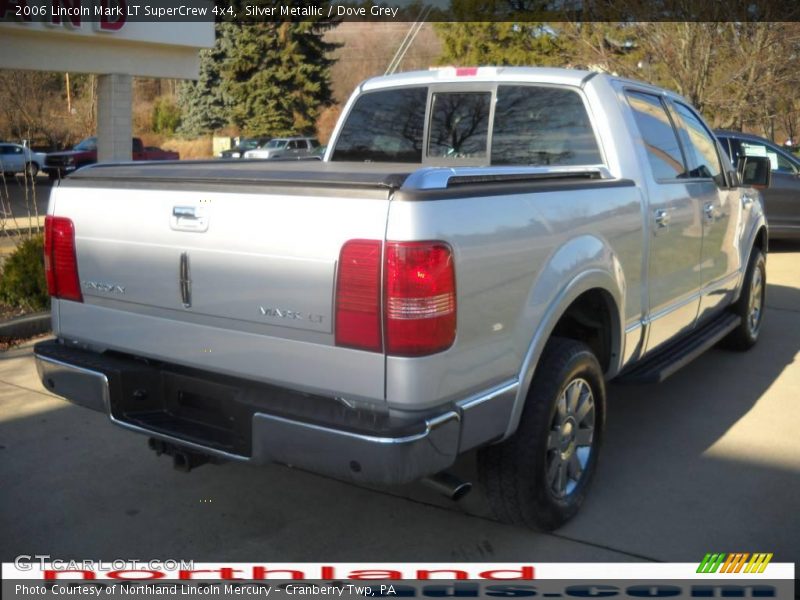 Silver Metallic / Dove Grey 2006 Lincoln Mark LT SuperCrew 4x4