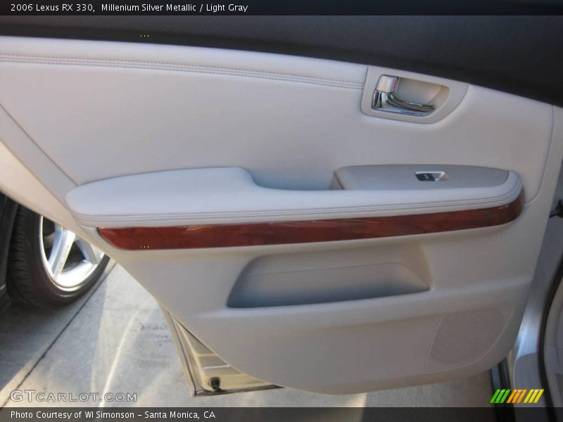 Millenium Silver Metallic / Light Gray 2006 Lexus RX 330