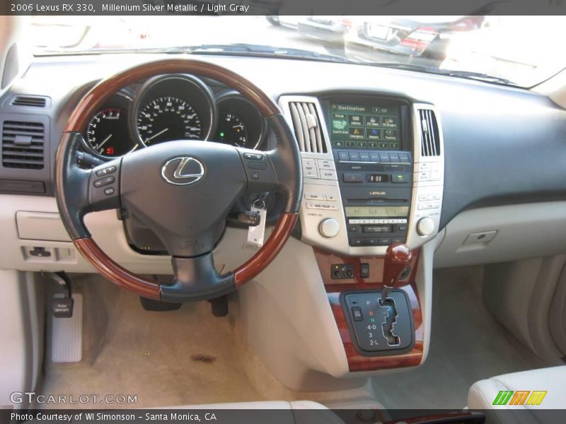 Millenium Silver Metallic / Light Gray 2006 Lexus RX 330