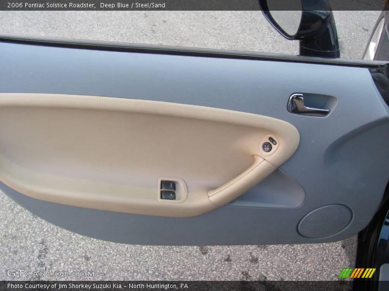 Deep Blue / Steel/Sand 2006 Pontiac Solstice Roadster
