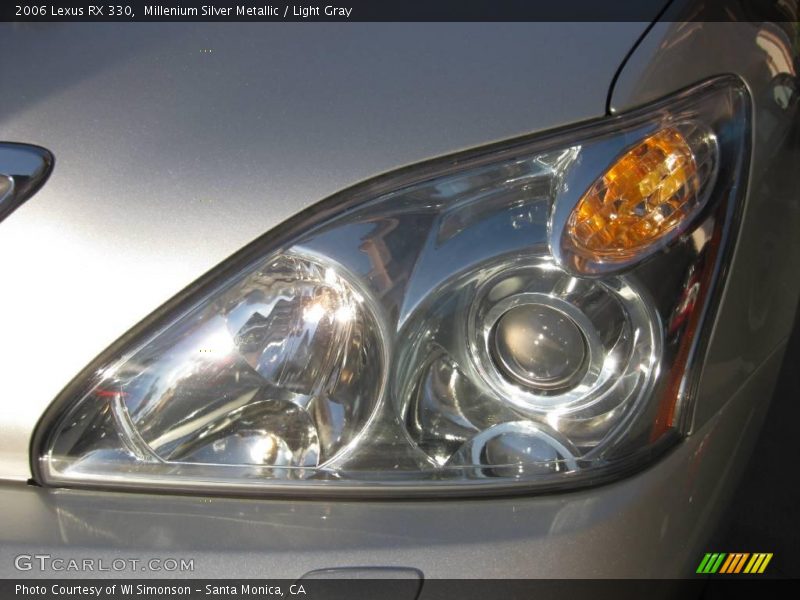 Millenium Silver Metallic / Light Gray 2006 Lexus RX 330