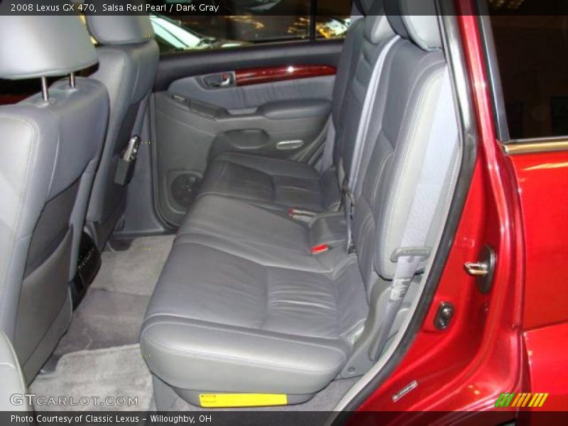 Salsa Red Pearl / Dark Gray 2008 Lexus GX 470