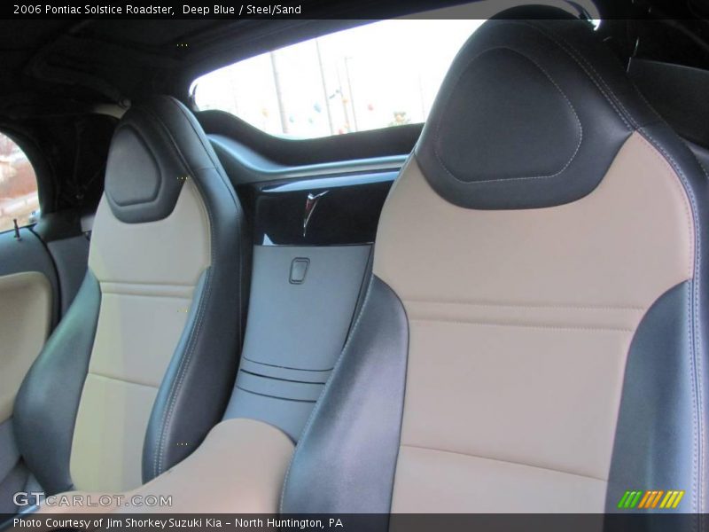 Deep Blue / Steel/Sand 2006 Pontiac Solstice Roadster