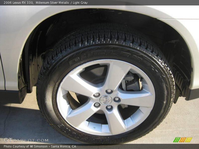 Millenium Silver Metallic / Light Gray 2006 Lexus RX 330