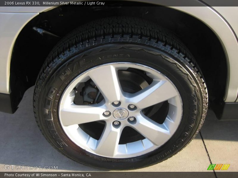 Millenium Silver Metallic / Light Gray 2006 Lexus RX 330