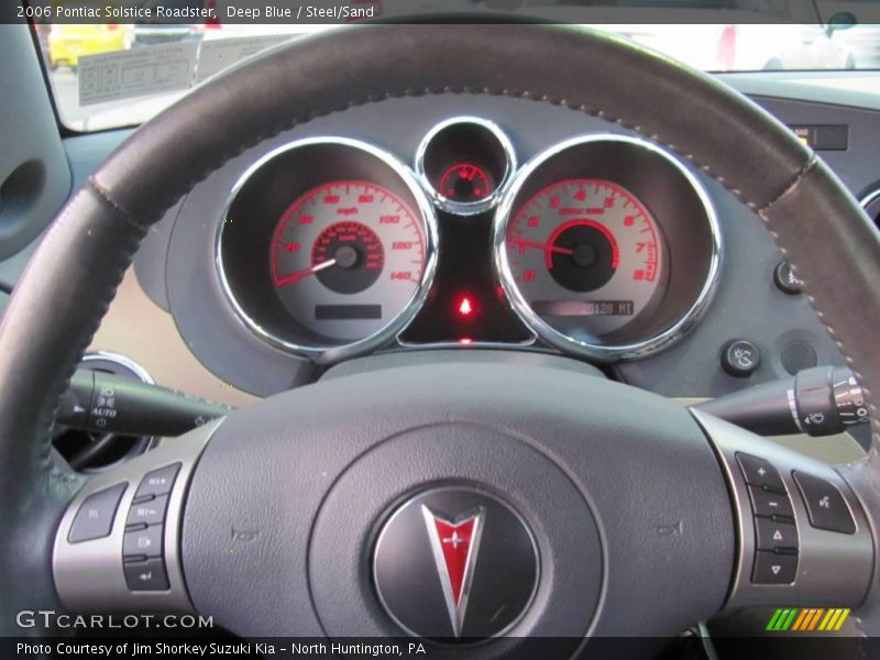 Deep Blue / Steel/Sand 2006 Pontiac Solstice Roadster