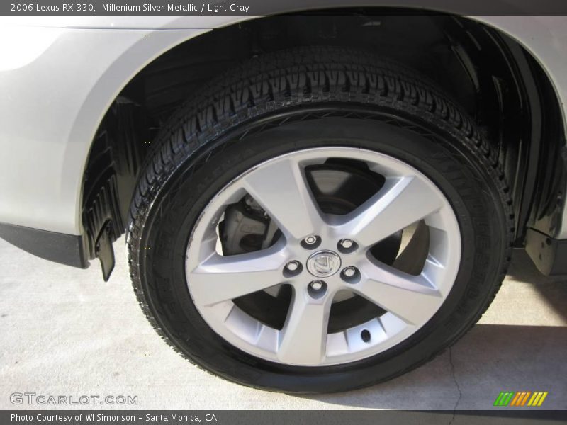 Millenium Silver Metallic / Light Gray 2006 Lexus RX 330