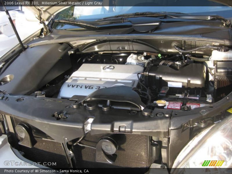 Millenium Silver Metallic / Light Gray 2006 Lexus RX 330
