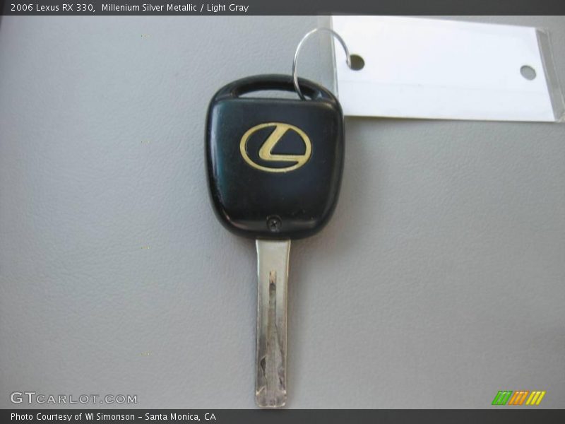 Millenium Silver Metallic / Light Gray 2006 Lexus RX 330