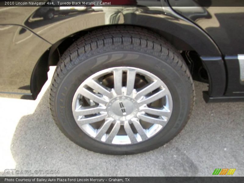 Tuxedo Black Metallic / Camel 2010 Lincoln Navigator 4x4