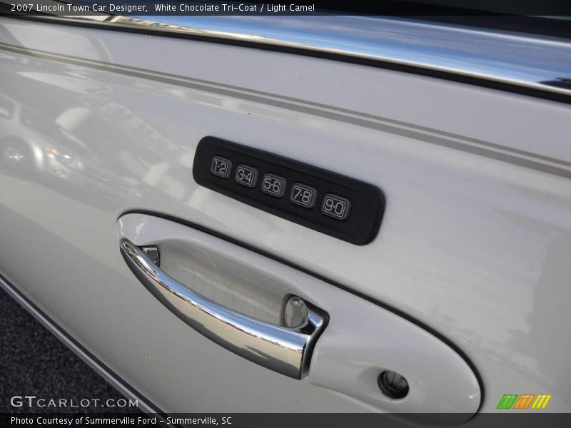 White Chocolate Tri-Coat / Light Camel 2007 Lincoln Town Car Designer