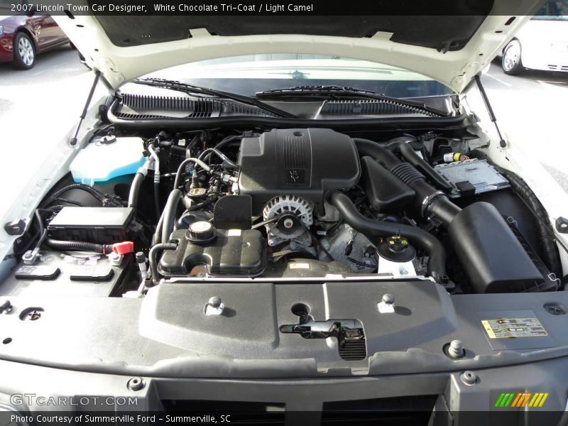 White Chocolate Tri-Coat / Light Camel 2007 Lincoln Town Car Designer