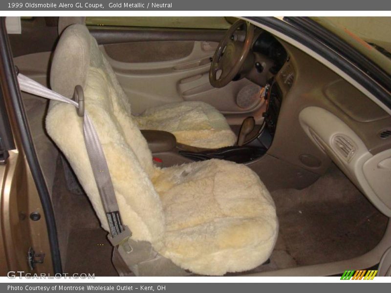 Gold Metallic / Neutral 1999 Oldsmobile Alero GL Coupe