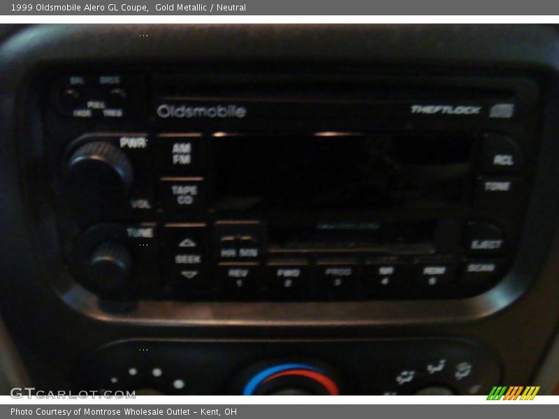 Gold Metallic / Neutral 1999 Oldsmobile Alero GL Coupe