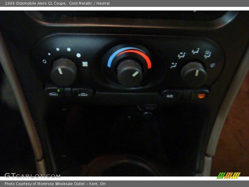 Gold Metallic / Neutral 1999 Oldsmobile Alero GL Coupe