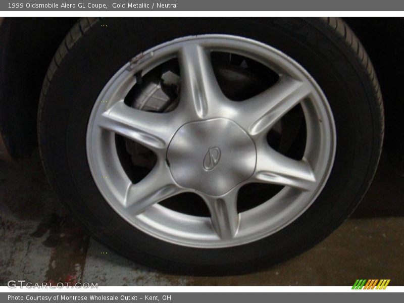 Gold Metallic / Neutral 1999 Oldsmobile Alero GL Coupe