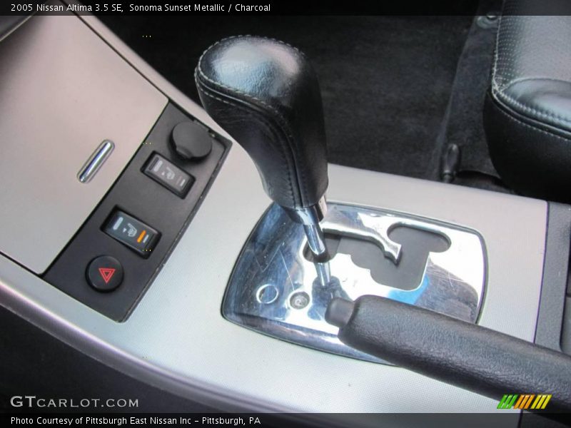Sonoma Sunset Metallic / Charcoal 2005 Nissan Altima 3.5 SE