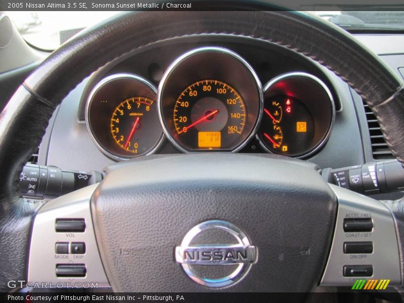 Sonoma Sunset Metallic / Charcoal 2005 Nissan Altima 3.5 SE