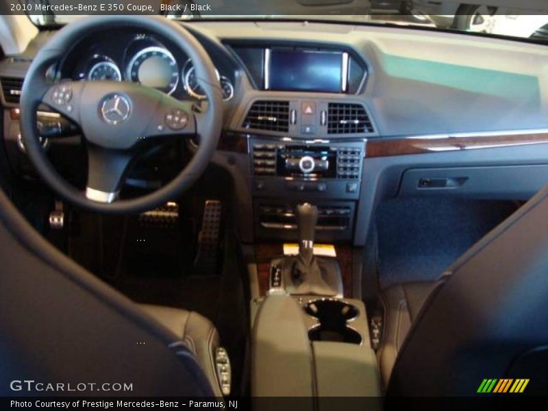 Black / Black 2010 Mercedes-Benz E 350 Coupe