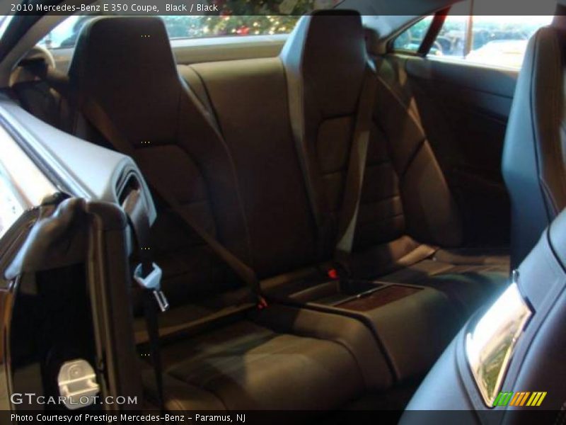 Black / Black 2010 Mercedes-Benz E 350 Coupe