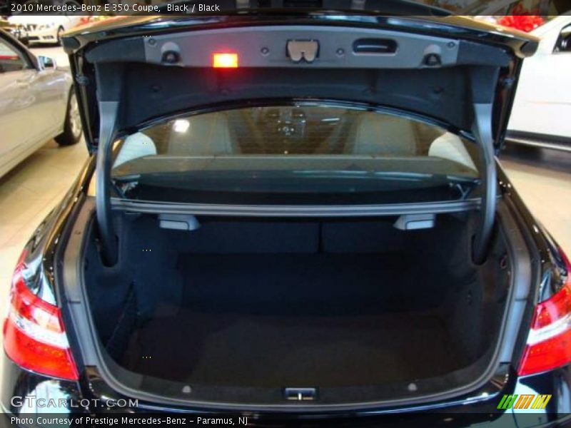 Black / Black 2010 Mercedes-Benz E 350 Coupe