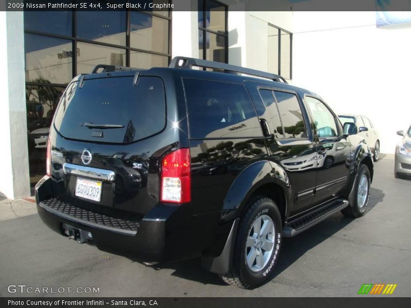 Super Black / Graphite 2009 Nissan Pathfinder SE 4x4